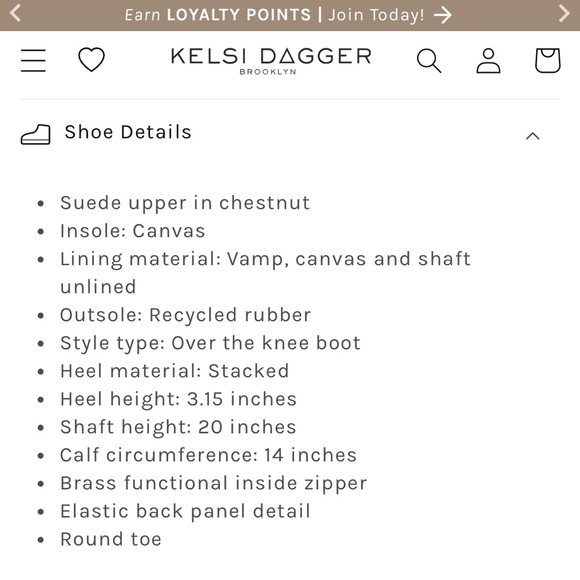Kelsi Dagger Over The Knee Boot - Picture 5 of 5